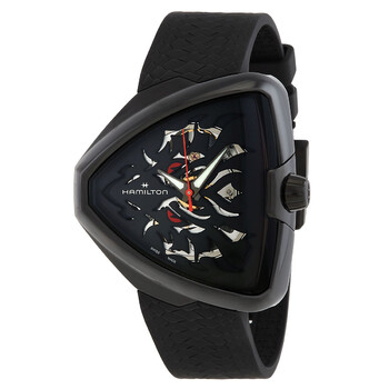 Ventura Elvis80 Skeleton Dragon Automatic Black Dial Watch H24535332