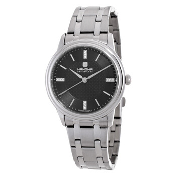 Hanowa Goms Quartz Black Dial Men's Watch HAWGH0002501