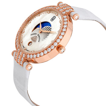 Premier Mother Of Pearl Dial Ladies Diamond Watch PRNQMP36RR001
