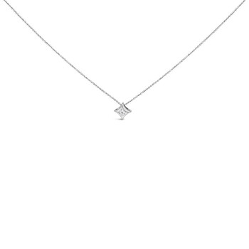 ★SWAROVSKI★ Una White Rhodium Necklace 5599177 Swarovski Una pendant, Octagon cut, White, Rhodium plated