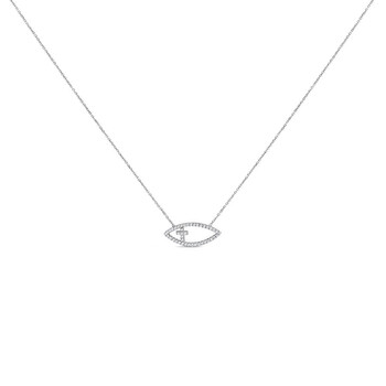 ネックレス・ペンダント CELINE MONOCHROMS STRASS NECKLACE Celine Ladies Monochroms Strass Necklace 460YR6BCZ.36SI