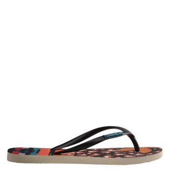 Slim Patchwork Stripe Flip Flops 41489449446