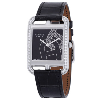 Hermes Cape Cod Quartz White Mother of Pearl Dial Ladies Watch