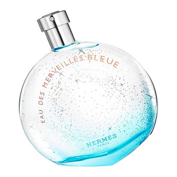 Hermes Ladies Eau Des Merveilles Bleue EDT Spray 1.7 oz Fragrances