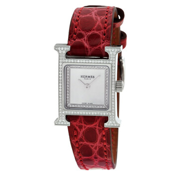 Heure H Mini Model Quartz Diamond Ladies Watch 057248Ww00 057248WW00