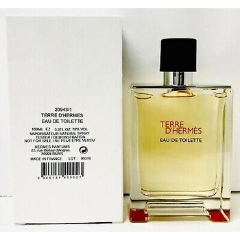 Men's Terre D'Hermes EDT Spray 3.4 oz (Tester) (100 ml)