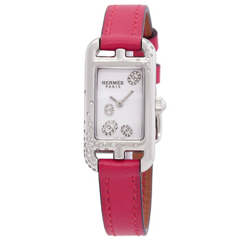 Nantucket Sprinkling Of Anchor Chain Quartz White Dial Ladies Watch 052183Ww00