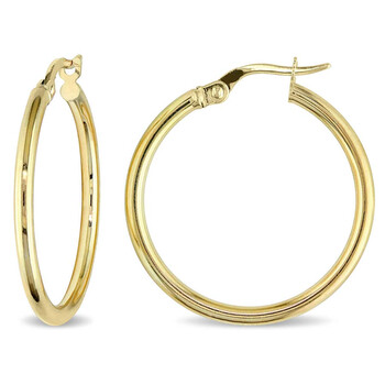 Hoop Earrings In 10K Yellow Gold JMS004669 Hoop Earrings In 10K Yellow Gold JMS004669