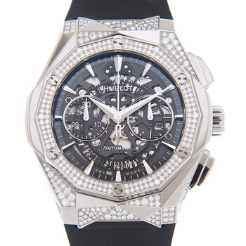 Aerofusion Chronograph Diamond Transparent Dial Unisex Watch 525.NX.0170.RX.1804.ORL18