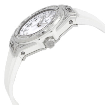 Big Bang Automatic Diamond White Dial Ladies Watch 485.SE.2010.RW.1604