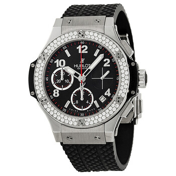 Big Bang Black Dial Automatic Black Rubber Men's Watch 342SX130RX114