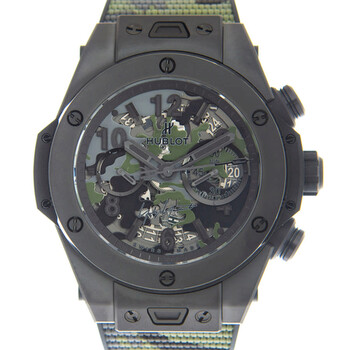 Big Bang Camo Yohji Yamamoto Chronograph Automatic Green Dial Men's Watch 411.CI.0114.RX.YOY20