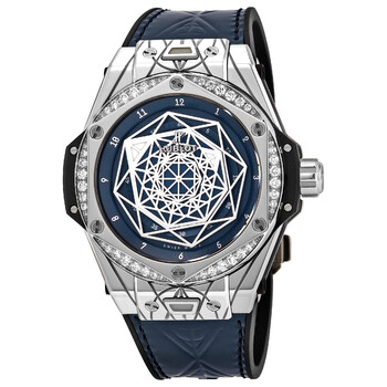 Big Bang Sang Bleu Diamond Blue Dial Ladies Watch 465.SS.7179.VR.1204.MXM19