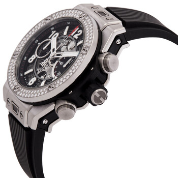 Big Bang Unico Chronograph Diamond Transparent Dial Men's Watch 441.NX.1170.RX.1104