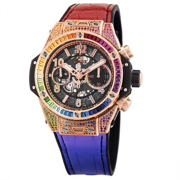 Big Bang Unico King Gold Rainbow Automatic Men's Watch 441.OX.9910.LR.0999