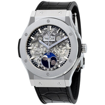 Classic Fusion Aerofusion Moonphase Sapphire Dial Titanium Men's Watch 517.NX.0170.LR