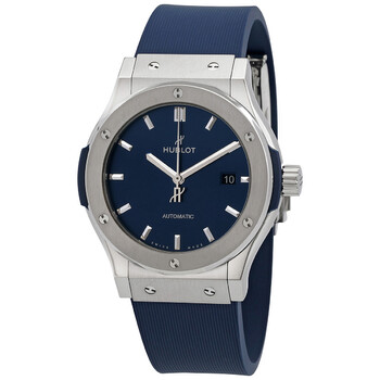 Hublot Classic Fusion Automatic Blue Sunray Dial Titanium 38mm
