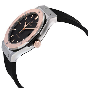 Classic Fusion Black Dial Black Rubber Men's Watch 511.NO.1181.RX