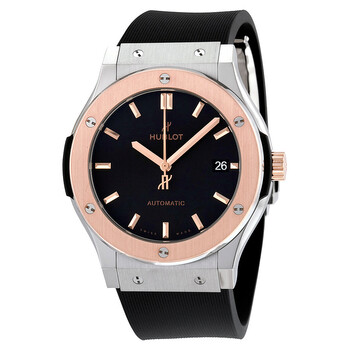Classic Fusion Black Dial Black Rubber Men's Watch 511.NO.1181.RX
