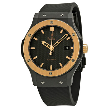 Classic Fusion Ceramic King Gold Black Dial Men's Watch 542.CO.1780.RX