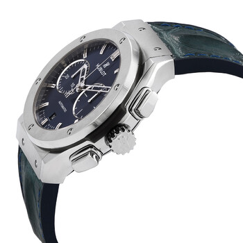 Classic Fusion Chronograph Automatic Blue Dial Men's Watch 521.NX.7170.HR.PLP14