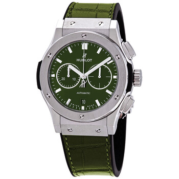 Classic Fusion Green Sunray Dial Chronograph Automatic Men's Watch 541.NX.8970.LR