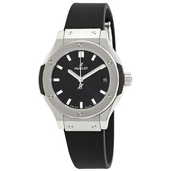 Classic Fusion Quartz Black Dial Ladies Watch 581.NX.1470.RX