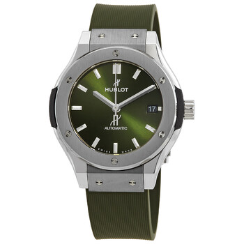 Classic Fusion Titanium Automatic Green Dial Unisex Watch 565.NX.8970.RX