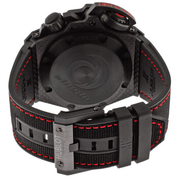 King Power Alinghi Black Dial Carbon Fiber Rubber Nomex Men's Watch 731QX1140NRAGI12