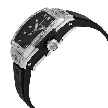 Spirit Of Big Bang Automatic Diamond Matte Black Dial Unisex Watch 662.NX.1170.RX.1204