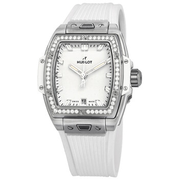 Spirit Of Big Bang Automatic Diamond White Dial Ladies Watch 662.NE.2010.RW.1204