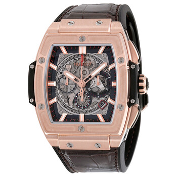 Spirit of Big Bang Automatic Skeleton Dial Men's Watch 601.OX.0183.LR