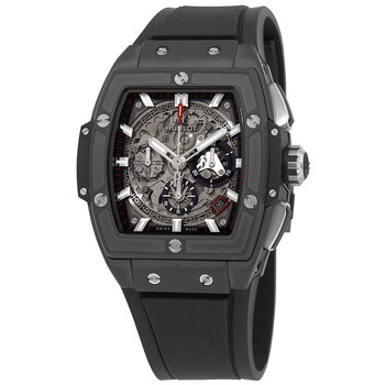 HUBLOT 　箱 Hublot Spirit of Big Bang 641.NX Silver-Tone Dial, Titanium, 42.0