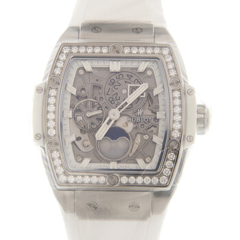 Spirit of Big Bang Moonphase Diamond Watch 647.NE.2070.RW.1204