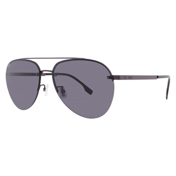Black Phantos Men's Sunglasses BOSS 1537/F/SK 0V81/IR 62