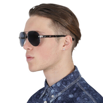 Blue Pilot Men's Sunglasses BOSS 1560/O/S 06LB/KU 63