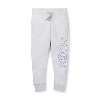 Boys Vertical Logo Print Joggers J51154-A32