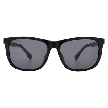 Dark Grey Square Men's Sunglasses BOSS 1617/F/S 0807/IR 59