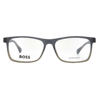 BOSS Hugo Boss Demo Square Men's Eyeglasses BOSS 1618/F 0R6S 55