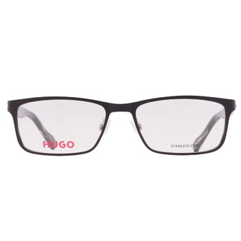 Demo Rectangular Men's Eyeglasses HG 0151 0003 55