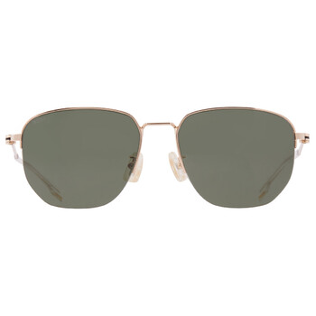 Green Square Men's Sunglasses BOSS 1538/F/SK 0J5G/QT 57