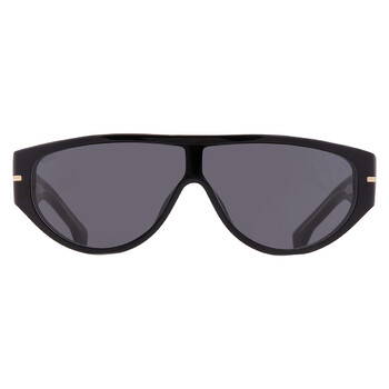 Grey Shield Men's Sunglasses BOSS 1623/S 0807/IR 99