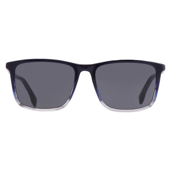 Hugo Boss Brown Rectangular Men's Sunglasses BOSS 1246/S 0NZ 56