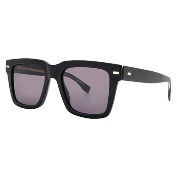 Grey Square Men's Sunglasses BOSS 1442/S 0807/IR 53