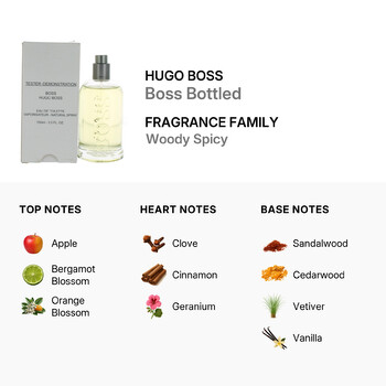 Men's Boss Bottled EDT Spray 3.3 OZ (Tester)