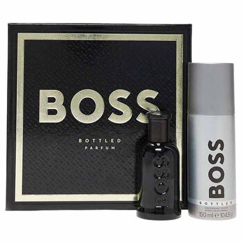 Men's Boss Bottled Parfum Gift Set Fragrances 3616305439482
