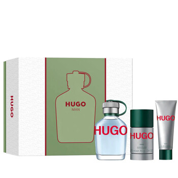 Men's Green 3pcs EDT Gift Set Fragrances 3616305439598