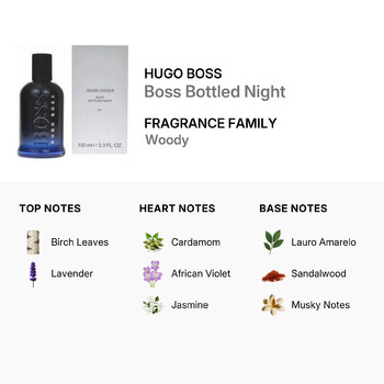 Men's No.6 Night EDT Spray 3.4 oz (Tester) Fragrances 737052352046