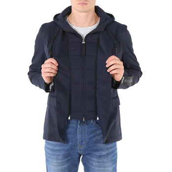 【良品】GIORGIO ARMANI⭐︎スーツ⭐︎ダブル⭐︎濃紺⭐︎XL相当⭐︎裏地なし⭐︎ undefined
