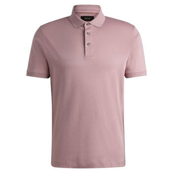 Hugo Cotton Hugo Boss Polo Shirt Pink EUC Hugo Boss Men's Pallas